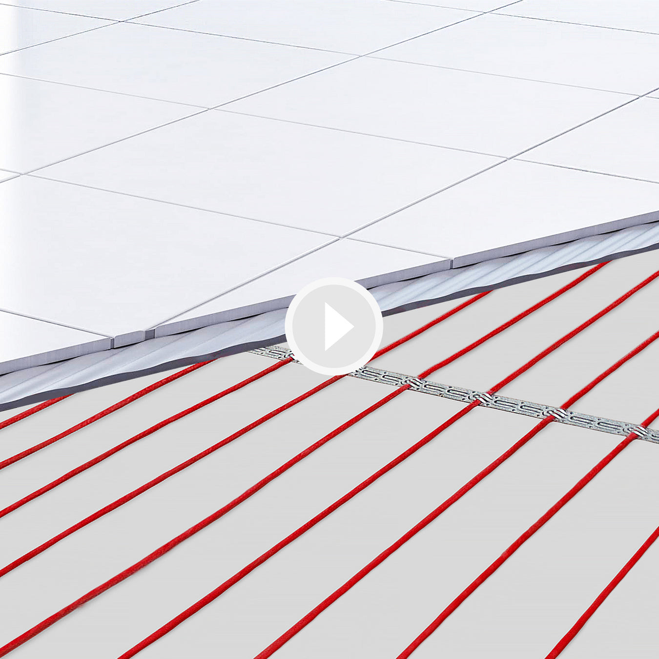 how to install heating cable video