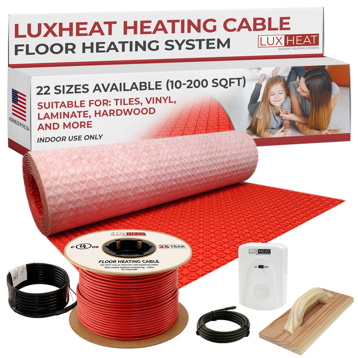 luxheat floor heating membrane system