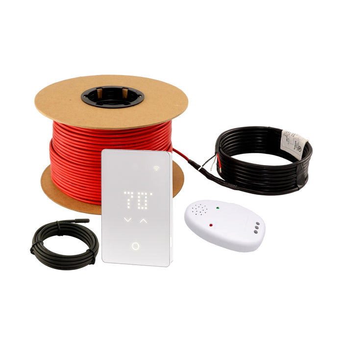 LuxHeat Radiant Floor Heating Cable with WiFi LED Thermostat