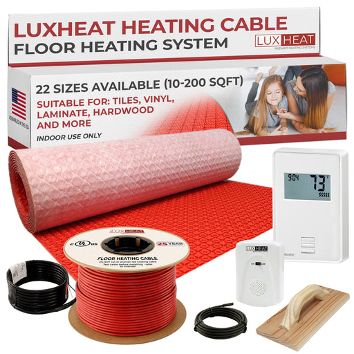 luxheat heating membrane nonprogrammable kit