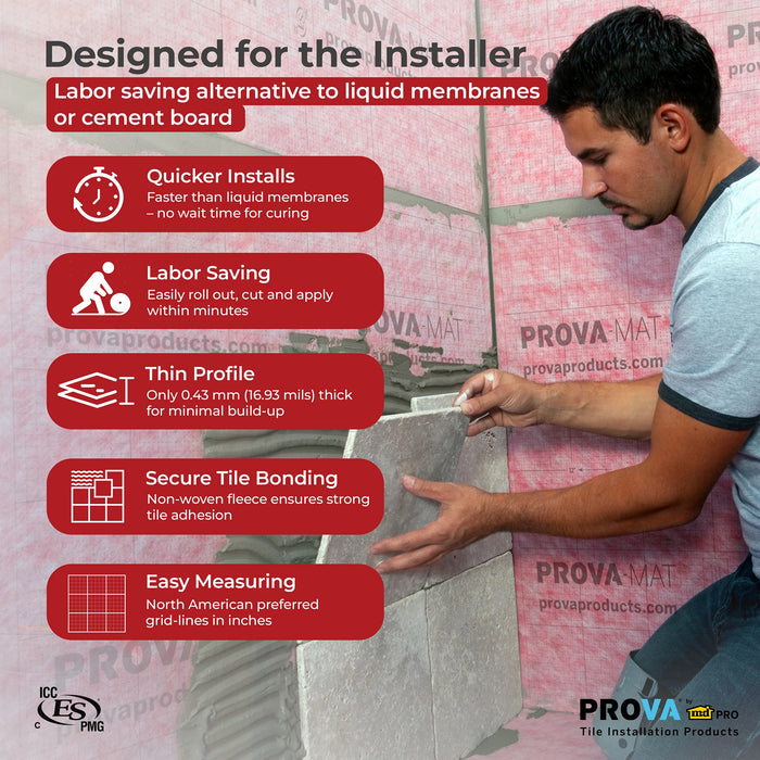 PROVA Mat Waterproofing Membrane
