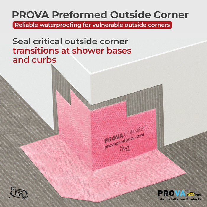 PROVA Corner Outside Waterproof Corner