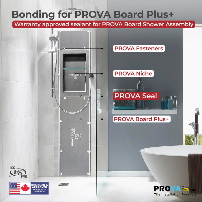 PROVA Seal Hybrid Silicone Waterproof Sealant & Adhesive