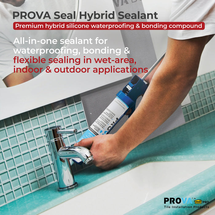 PROVA Seal Hybrid Silicone Waterproof Sealant & Adhesive