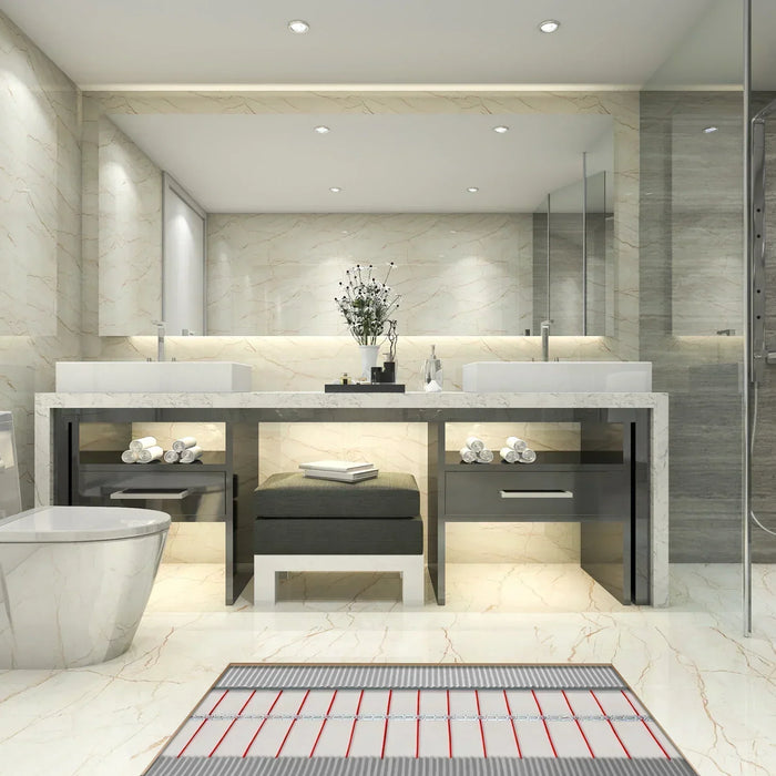How to Install Heated Floors in a Bathroom