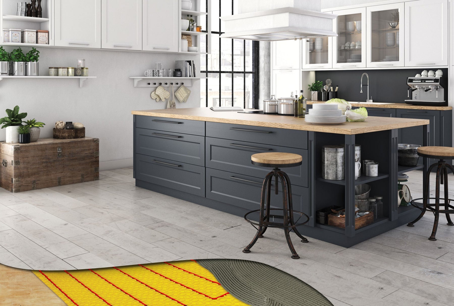 In-Floor Heating on a Wood Subfloor: What You Need to Know