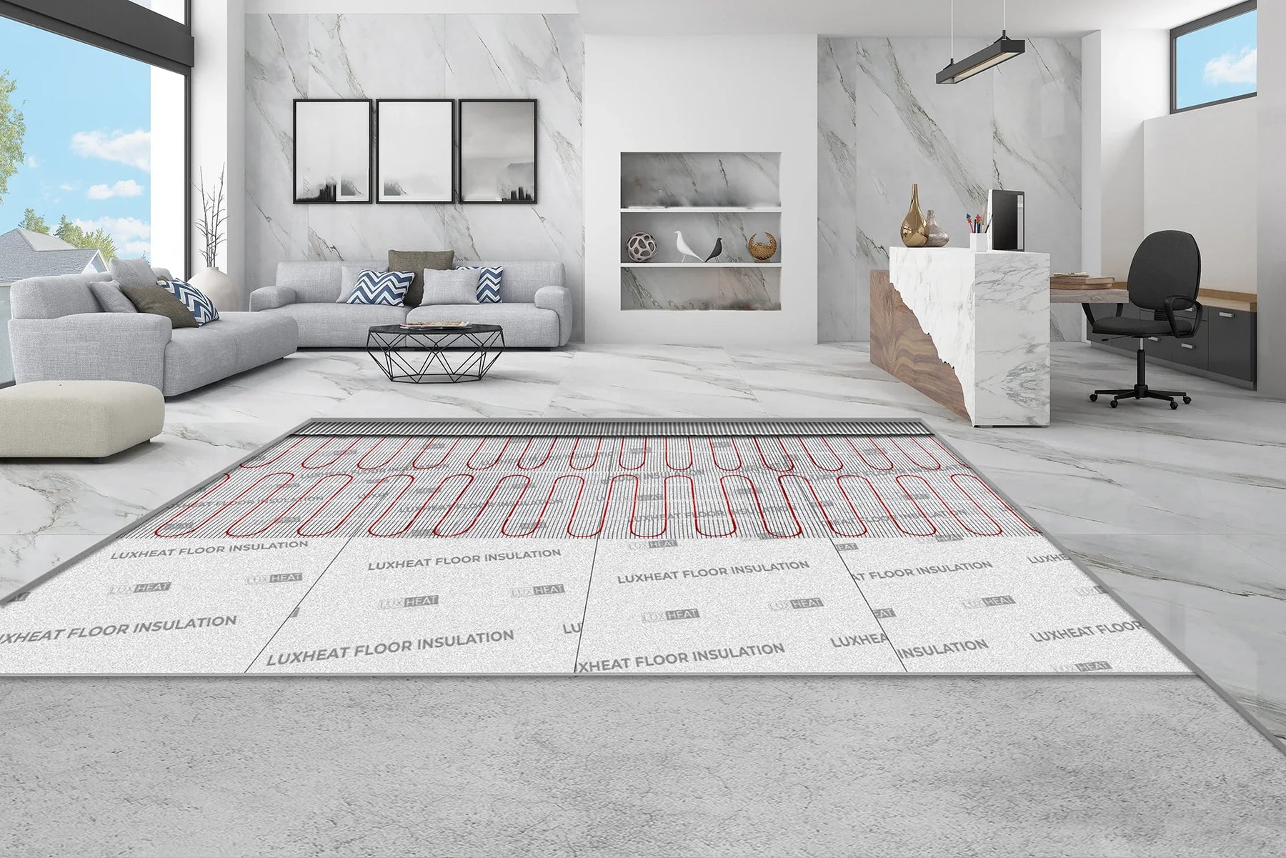 How to Insulate a Concrete Floor for Radiant Heat