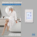 03-woman-in-bathroom-with-udg4-thermostat