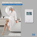 03-woman-in-bathroom-with-utn4-thermostat