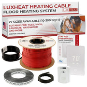 luxheat cable fixings nonprogrammable kit 01