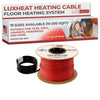LuxHeat Radiant Floor Heating Cable