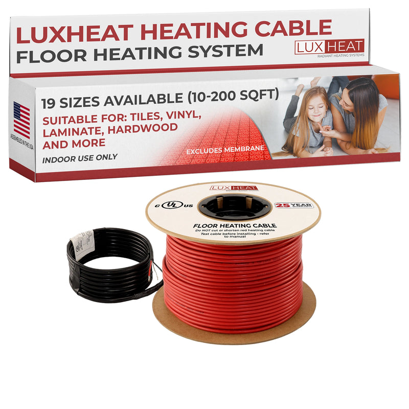 LuxHeat Radiant Floor Heating Cable