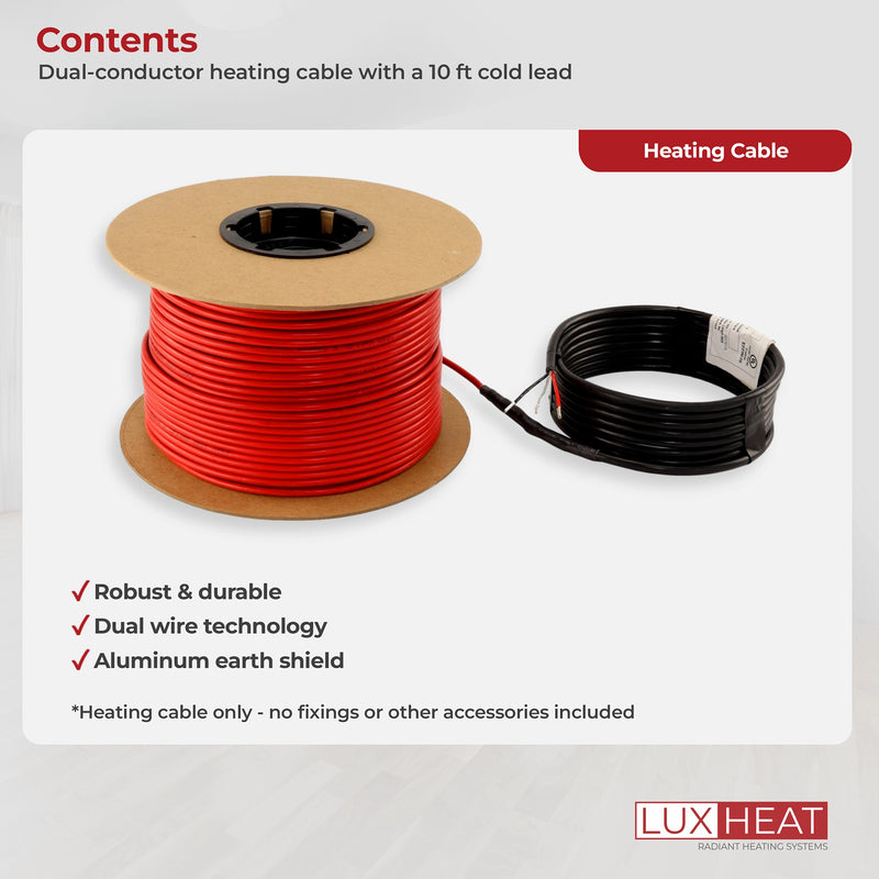 LuxHeat Radiant Floor Heating Cable