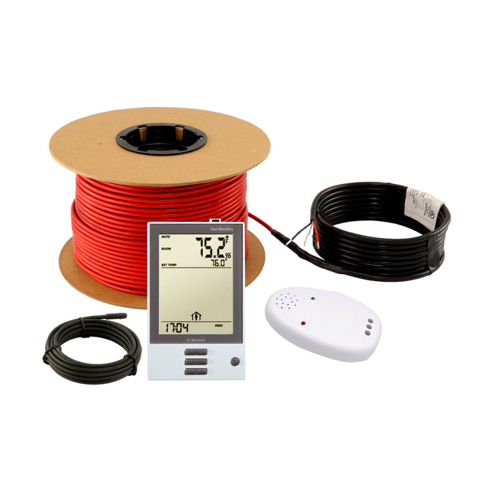 LuxHeat Radiant Floor Heating Cable with Programmable Thermostat