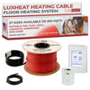 luxheat heating cable touchscreen kit 01