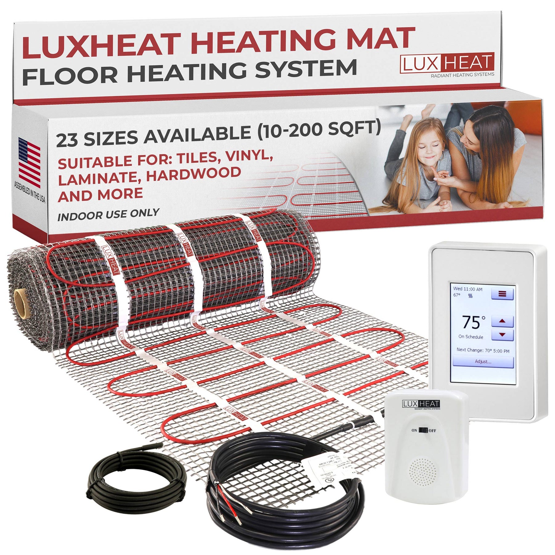 Heating Rugs How to Install Floor Heating Mats ☑️ Step-by-Step Guide