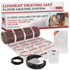 LuxHeat Radiant Floor Heating Mat System with WiFi LED Thermostat