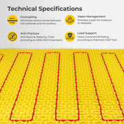 ouellet uncoupling membrane technical specifications