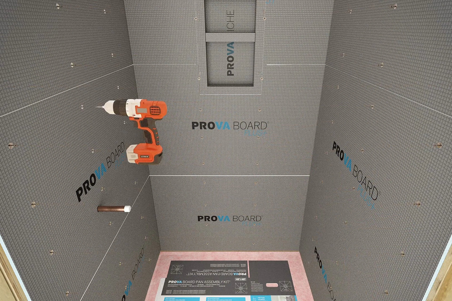 Approved Fixing System for PROVA Board Plus+