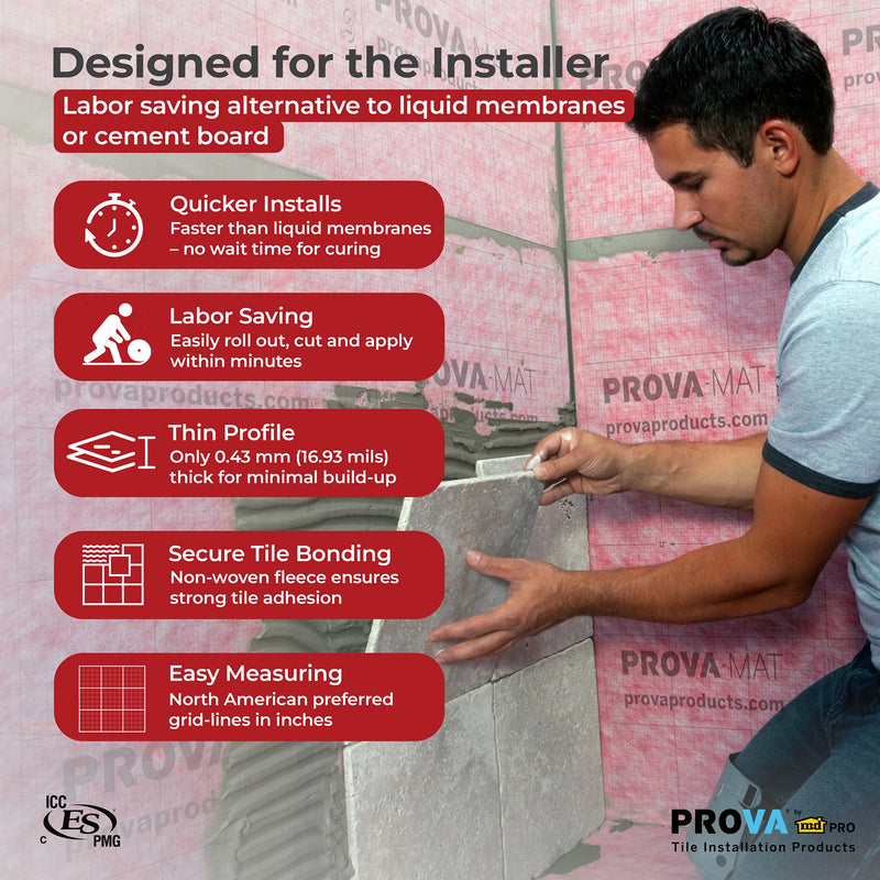 PROVA Mat Waterproofing Membrane