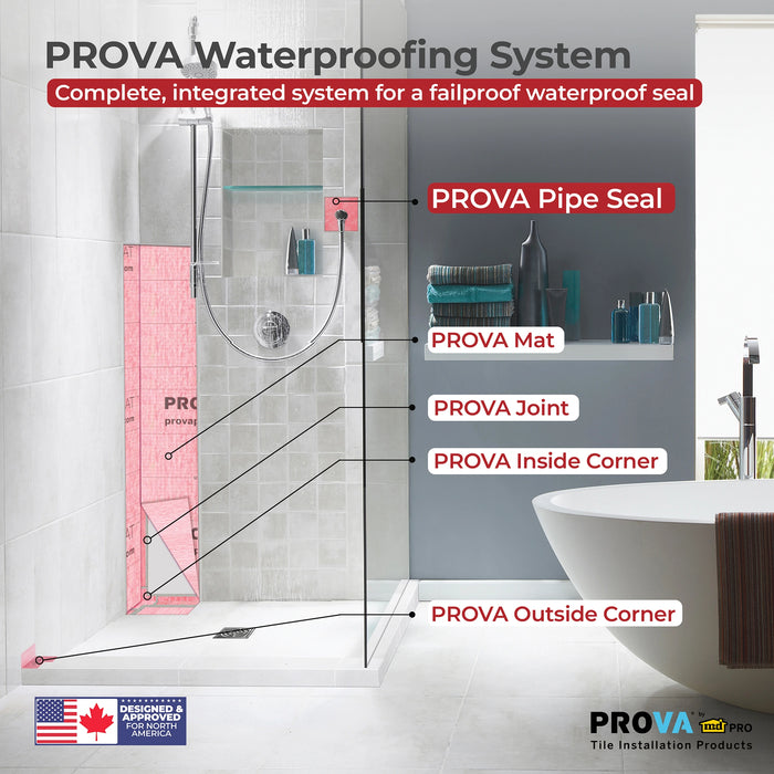 PROVA Pipe Seal Waterproof Pipe Collar